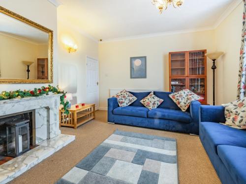 Χώρος καθιστικού στο West End Farm Lodge