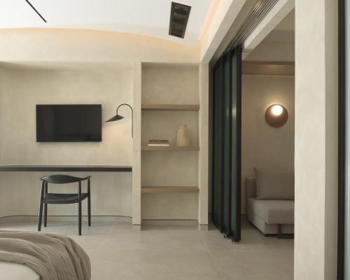 Theartemis Palaceにあるテレビまたはエンターテインメントセンター