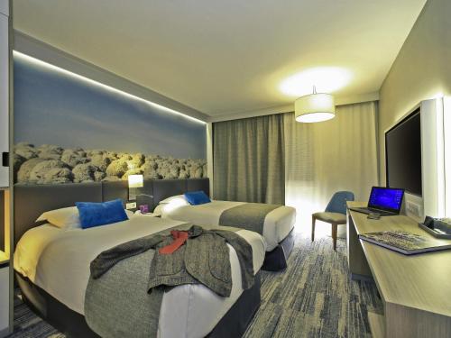 Ruang duduk di Mercure Castres L'Occitan