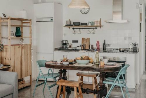 Køkken eller tekøkken på Casa Ola Tu hogar en Lanzarote