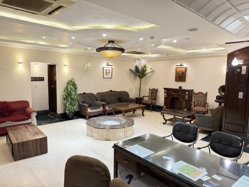 Zona de estar de Hotel Diplomat Residency