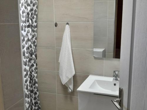 Koupelna v ubytování La Cabana