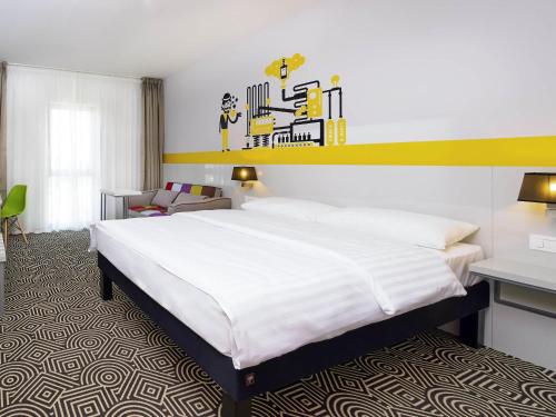 ibis Styles Aradにあるベッド