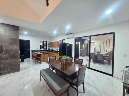 Η κουζίνα ή μικρή κουζίνα στο Privada Huayacan