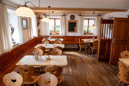 Χώρος καθιστικού στο Gasthaus Hansch