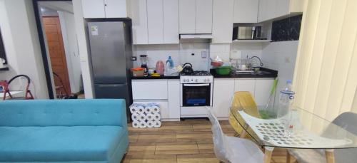 Η κουζίνα ή μικρή κουζίνα στο Renato's Hospedaje