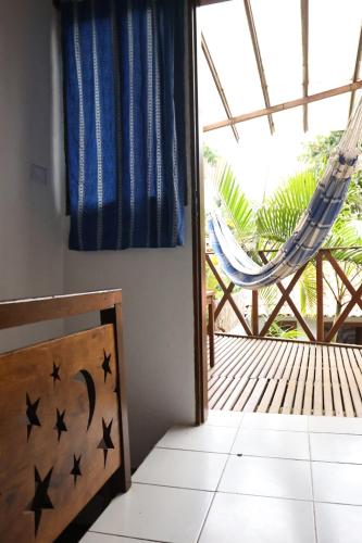 En balkon eller terrasse på Vila Sossego