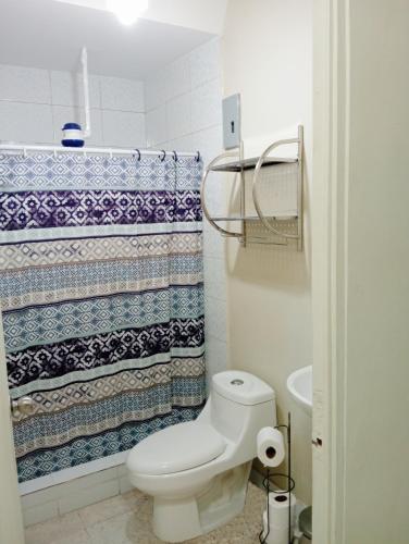 Koupelna v ubytování Double Bed