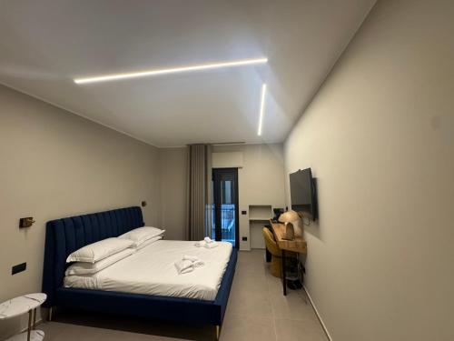 Postel nebo postele na pokoji v ubytování Maison Miris
