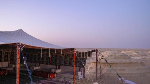 Fayoum White Desert Camp Front Lake View