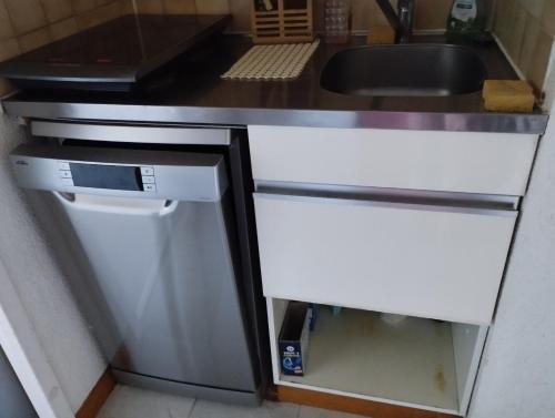 Køkken eller tekøkken på Appartement corbier soyouz vanguard