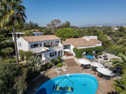 Villa Rose Pool Sea View Super Cannes