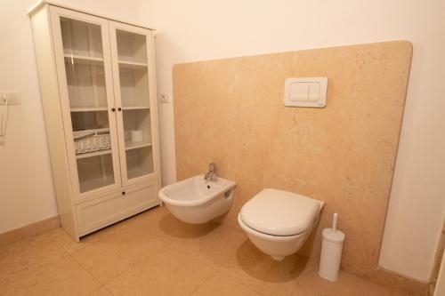 Koupelna v ubytování B&B Corte Barbieri