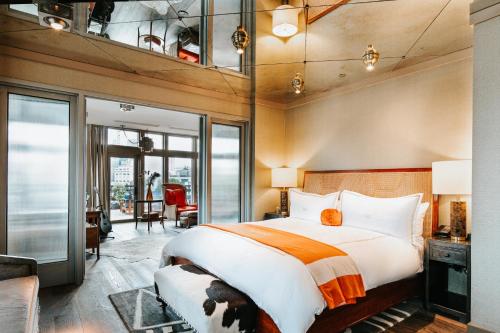 Katil atau katil-katil dalam bilik di Soho Grand Hotel