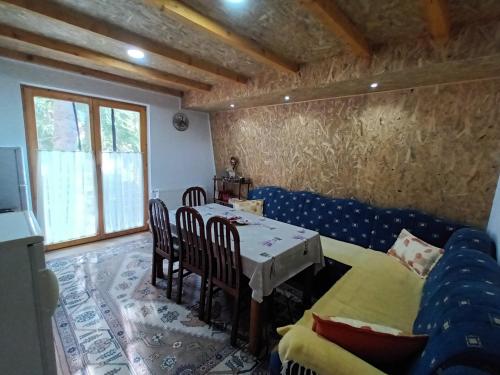 Posezení v ubytování LUNA 2 dvoetažni apartman