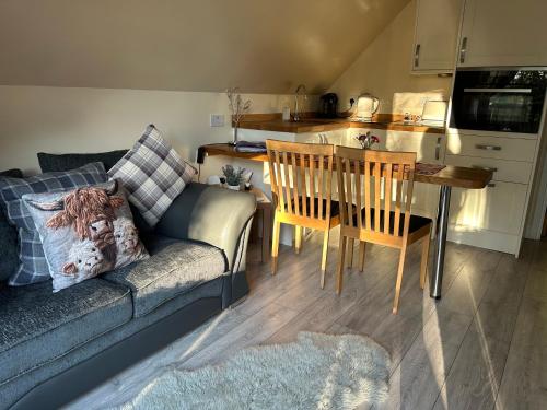 Η κουζίνα ή μικρή κουζίνα στο Mountain View Self Catering Ballachulish Glencoe