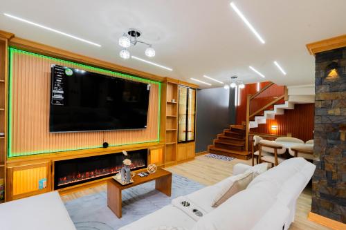 Et tv og/eller underholdning på Moderna Casa Cuenca