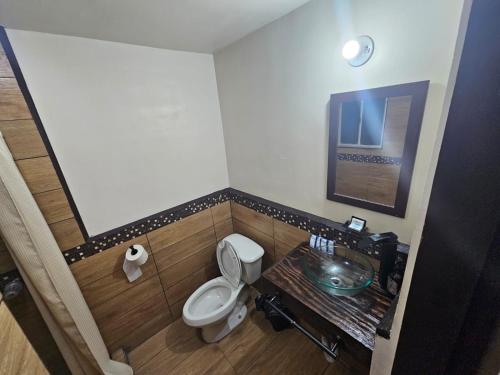 Phòng tắm tại Hotel Cadillac