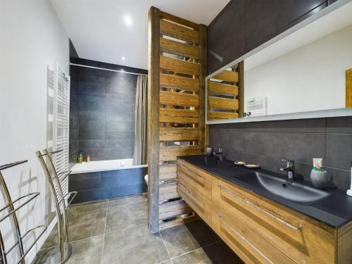 Appartement de luxe en plein centre des Gets, proche commerces
