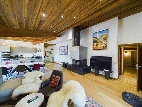 Appartement de luxe en plein centre des Gets, proche commerces