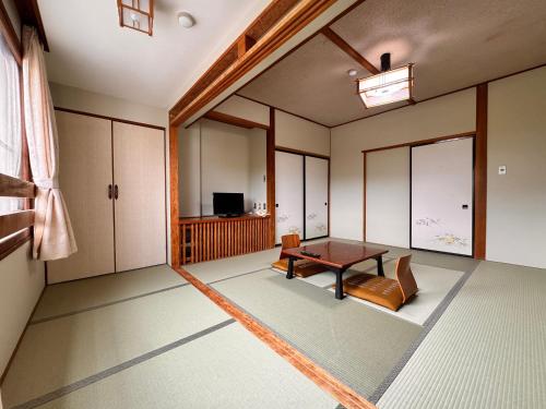 Televisyen dan/atau pusat hiburan di Kidoike Onsen Hotel
