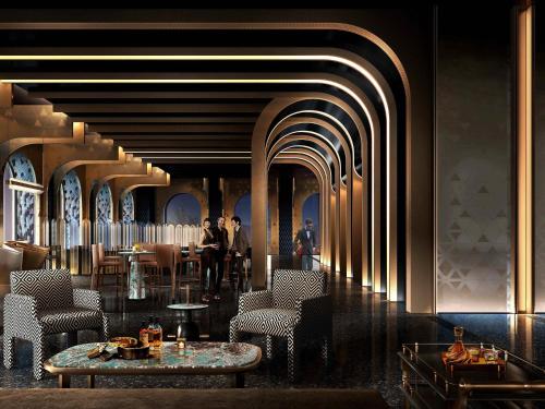 Χώρος καθιστικού στο Sofitel Haikou