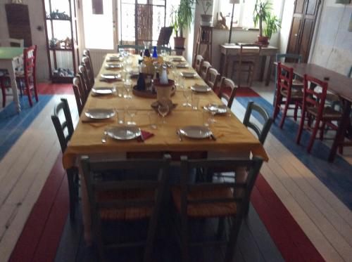 Un restaurante o sitio para comer en L'Asino Vola