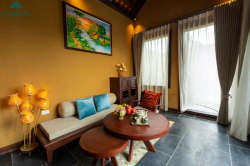 Posezení v ubytování Cometa Villas Ninh Binh