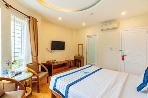 Телевизор и/или развлекательный центр в Blue Diamond Airport Hotel