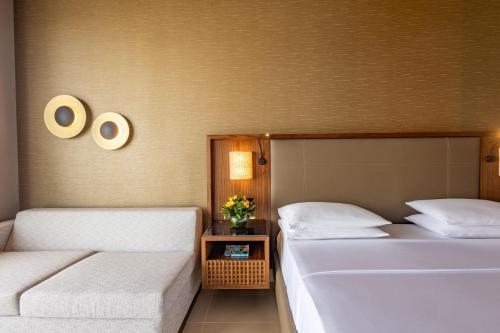 Un ou plusieurs lits dans un hébergement de l'établissement Hyatt Regency Cartagena
