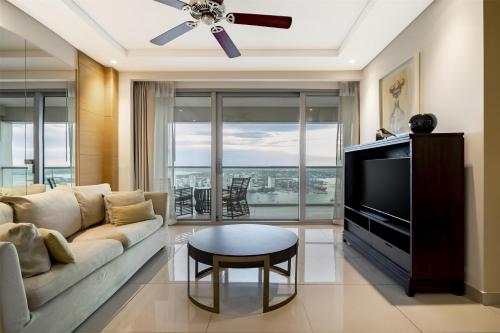 Télévision ou salle de divertissement dans l'établissement Hyatt Regency Cartagena