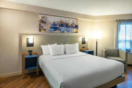 Katil atau katil-katil dalam bilik di Comfort Inn