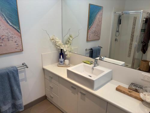 Koupelna v ubytování Rye Beach Tree Tops