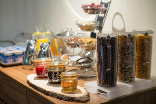 Mad på bed and breakfast-stedet eller i nærheden