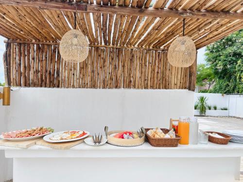 Mad på bed and breakfast-stedet eller i nærheden