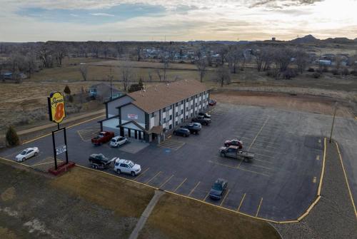 Una vista aérea de Super 8 by Wyndham Miles City