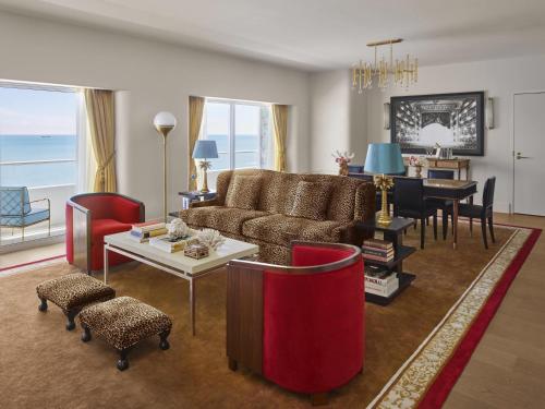 Χώρος καθιστικού στο Faena Hotel Miami Beach