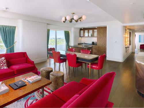 Χώρος καθιστικού στο Faena Hotel Miami Beach