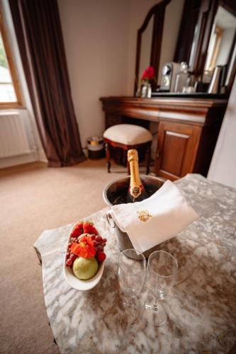 Kuchyň nebo kuchyňský kout v ubytování Courtmacsherry Hotel