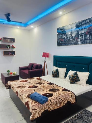 Ruang duduk di Dream Suites