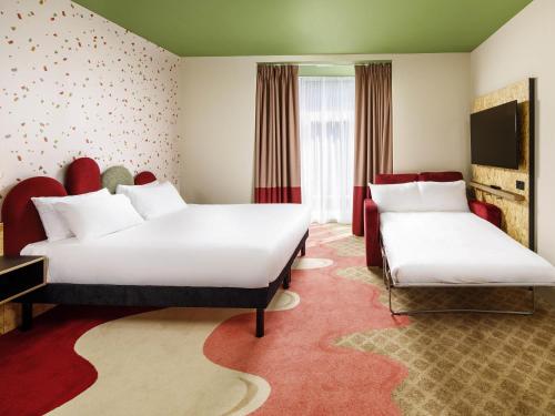 Katil atau katil-katil dalam bilik di ibis Styles Bournemouth