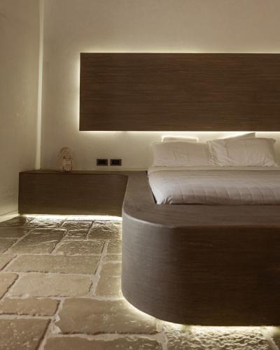 Postel nebo postele na pokoji v ubytování Agrirelais Principe SPA