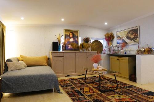 Posezení v ubytování Kalkan Ayapa Hotel