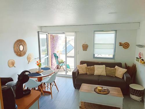 Ty Oyat Appartement cosy avec vue mer