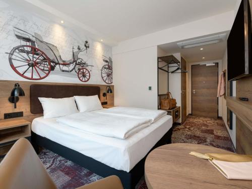 ibis Styles Coburgにあるベッド