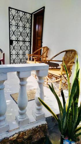 Posezení v ubytování Casa da Luna Watamu Kenya
