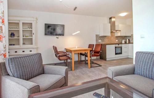 Kuchyň nebo kuchyňský kout v ubytování Ferienwohnung Userin
