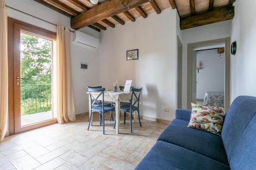 Гостиная зона в Relais e Spa l'Antica Fornace