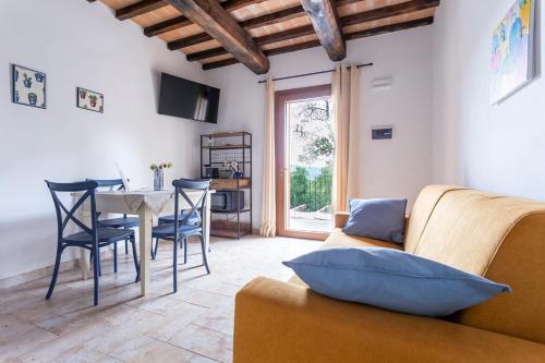 Гостиная зона в Relais e Spa l'Antica Fornace