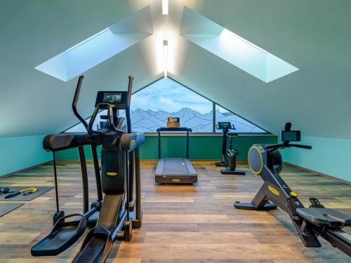 Gimnasio o instalaciones de fitness de ibis Styles Bad Reichenhall